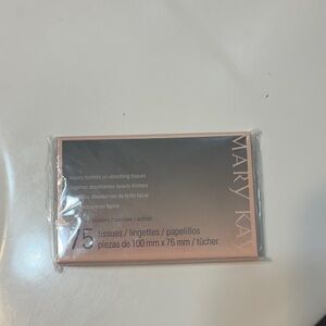 Mary Kay Oil-Absorbing Tissues - Pink and Gray